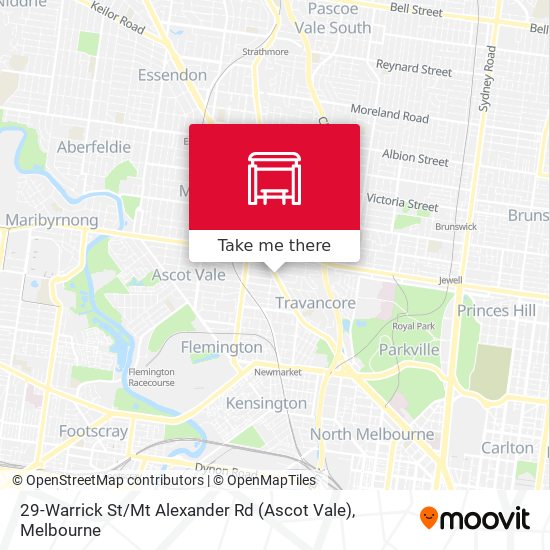 29-Warrick St / Mt Alexander Rd (Ascot Vale) map