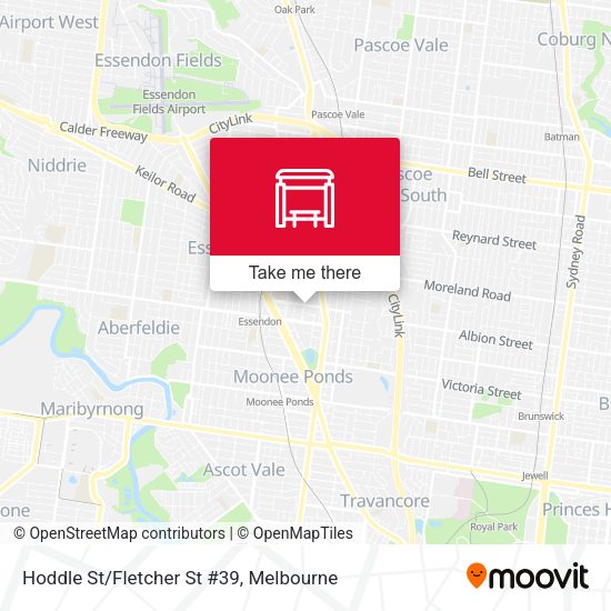 Hoddle St/Fletcher St #39 map