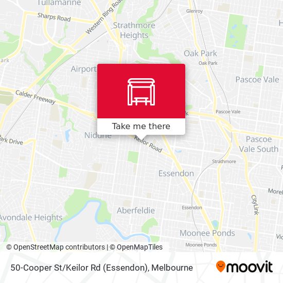 50-Cooper St / Keilor Rd (Essendon) map