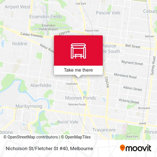 Mapa Nicholson St/Fletcher St #40