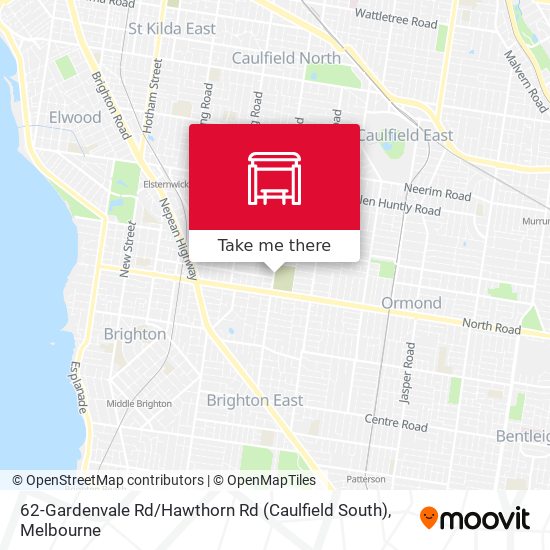 62-Gardenvale Rd / Hawthorn Rd (Caulfield South) map