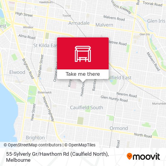 55-Sylverly Gr / Hawthorn Rd (Caulfield North) map