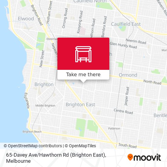 65-Davey Ave / Hawthorn Rd (Brighton East) map