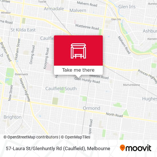 57-Laura St / Glenhuntly Rd (Caulfield) map