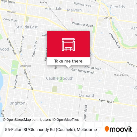 55-Fallon St / Glenhuntly Rd (Caulfield) map