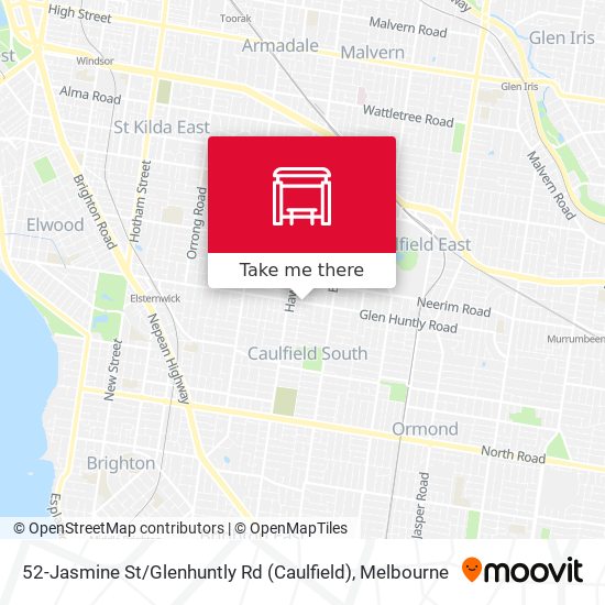 52-Jasmine St / Glenhuntly Rd (Caulfield) map