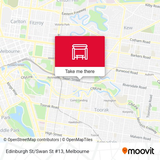 Edinburgh St/Swan St #13 map