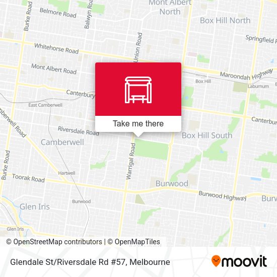 Glendale St/Riversdale Rd #57 map