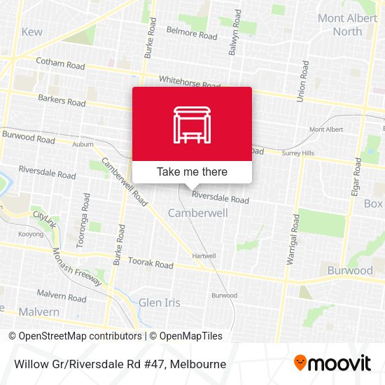 Willow Gr/Riversdale Rd #47 map