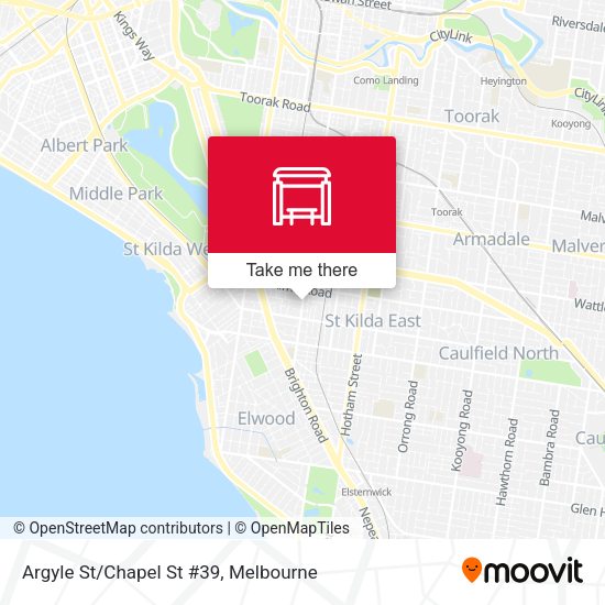Argyle St/Chapel St #39 map