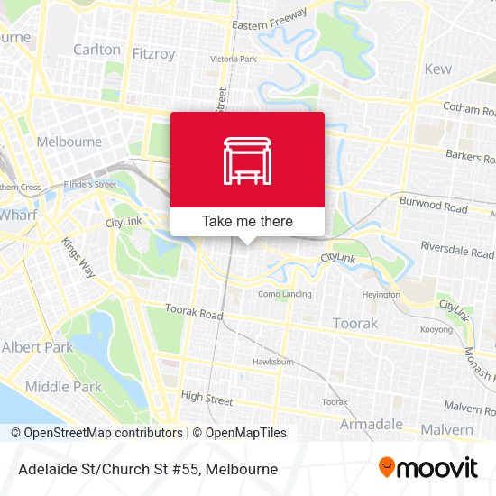 Adelaide St/Church St #55 map