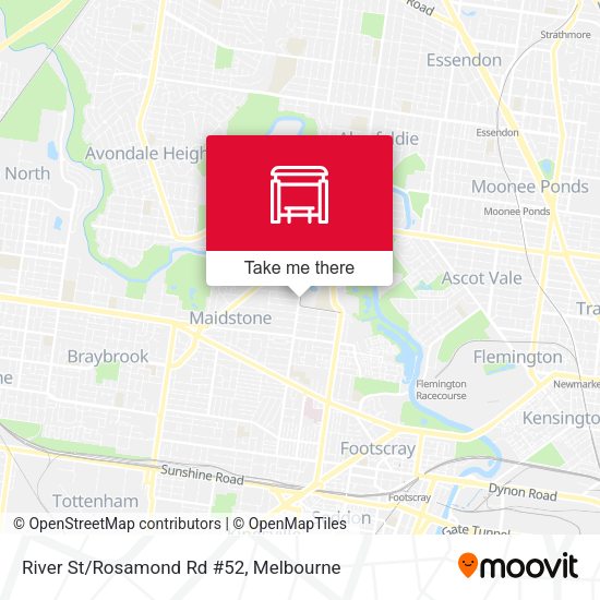 River St/Rosamond Rd #52 map