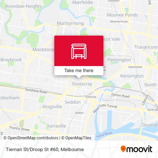 Tiernan St/Droop St #60 map
