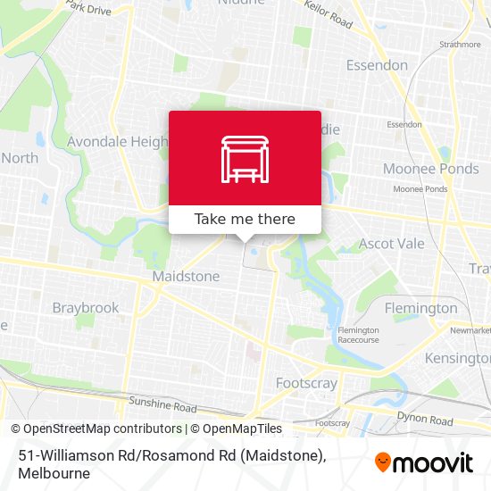 51-Williamson Rd / Rosamond Rd (Maidstone) map