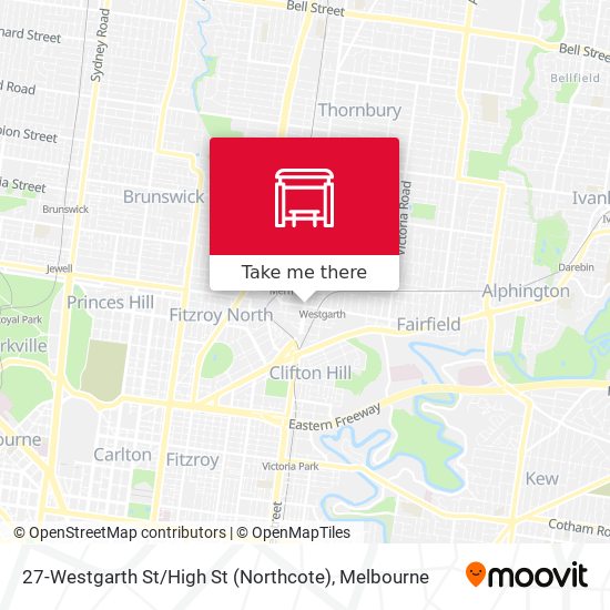 27-Westgarth St / High St (Northcote) map