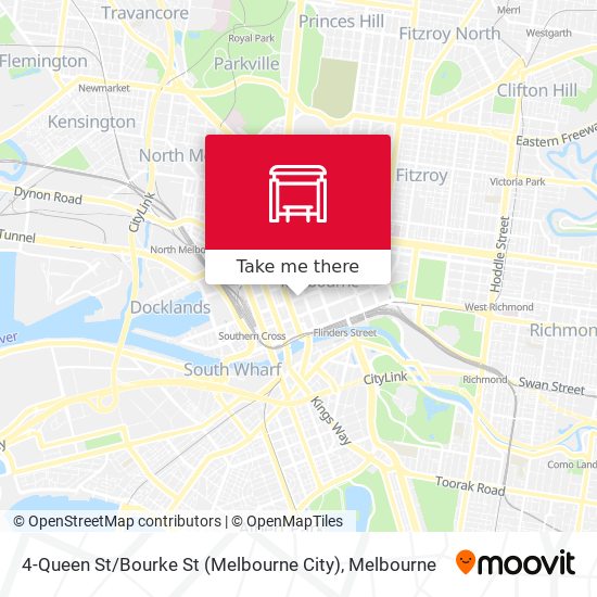 4-Queen St / Bourke St (Melbourne City) map