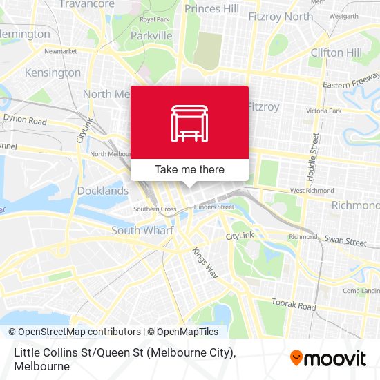 Little Collins St / Queen St (Melbourne City) map