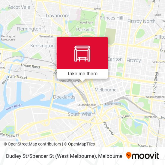 Dudley St / Spencer St (West Melbourne) map