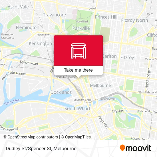 Dudley St/Spencer St map