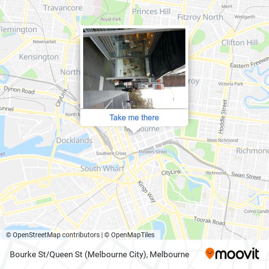 Bourke St / Queen St (Melbourne City) map