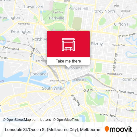 Lonsdale St / Queen St (Melbourne City) map