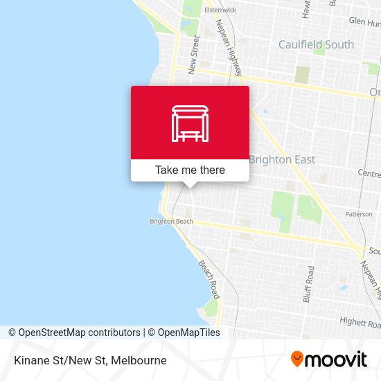 Kinane St/New St map