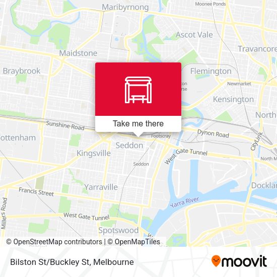 Bilston St/Buckley St map