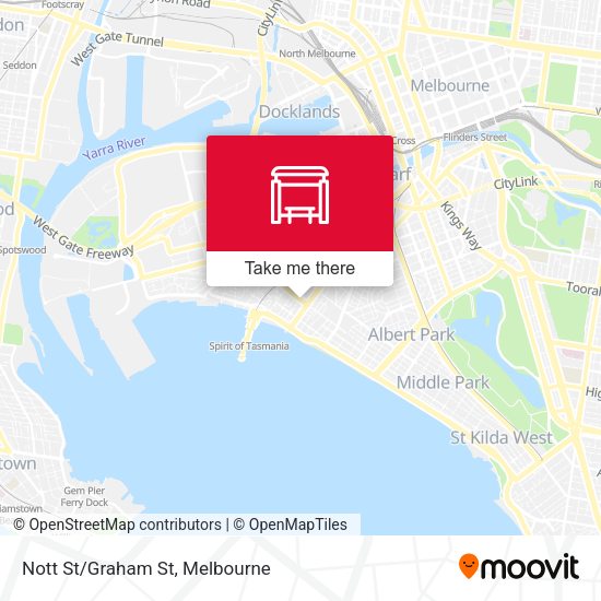 Nott St/Graham St map