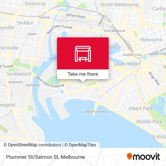 Plummer St/Salmon St map