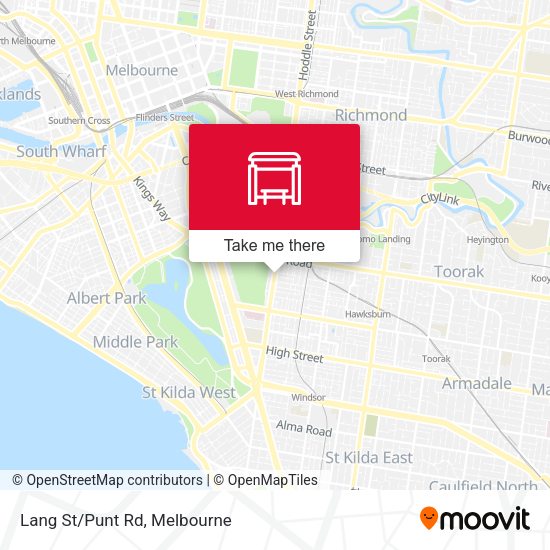 Lang St/Punt Rd map