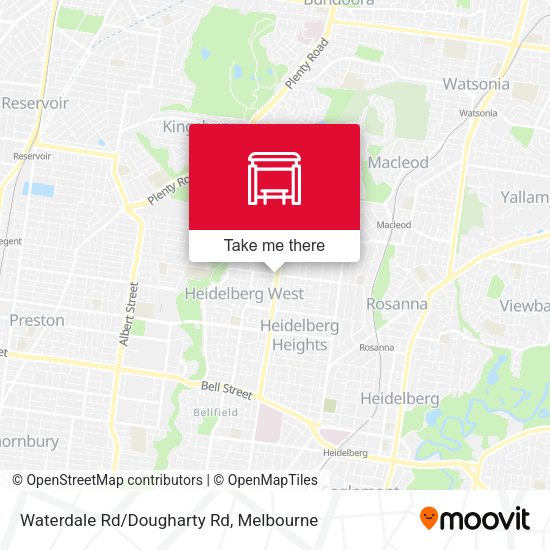 Waterdale Rd/Dougharty Rd map