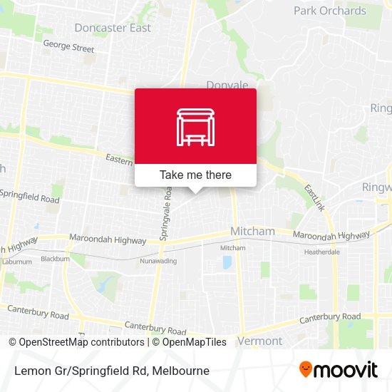 Lemon Gr/Springfield Rd map