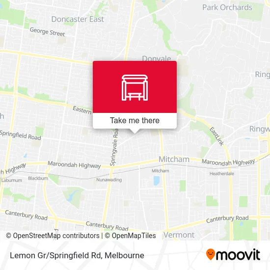 Mapa Lemon Gr/Springfield Rd