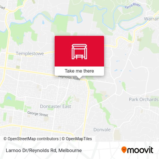 Larnoo Dr/Reynolds Rd map