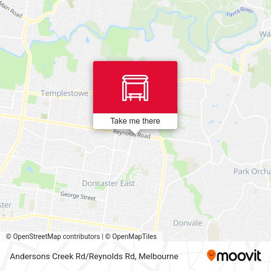 Andersons Creek Rd/Reynolds Rd map