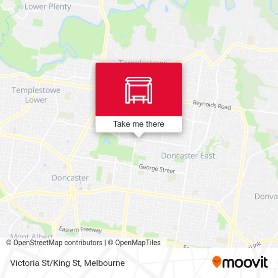 Victoria St/King St map