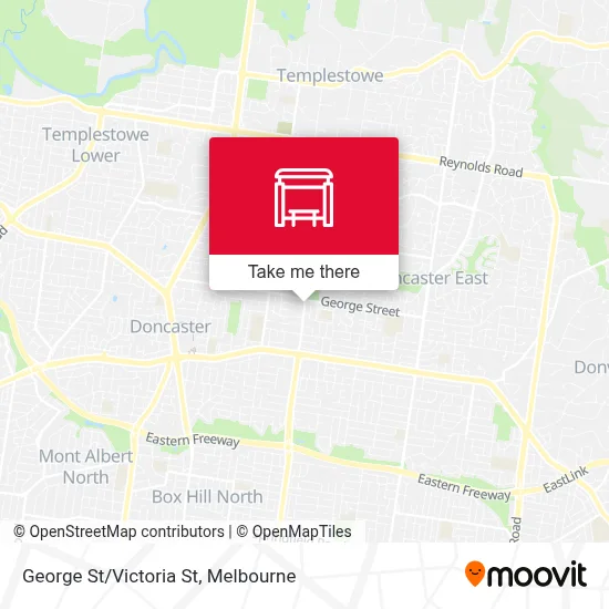 Mapa George St/Victoria St