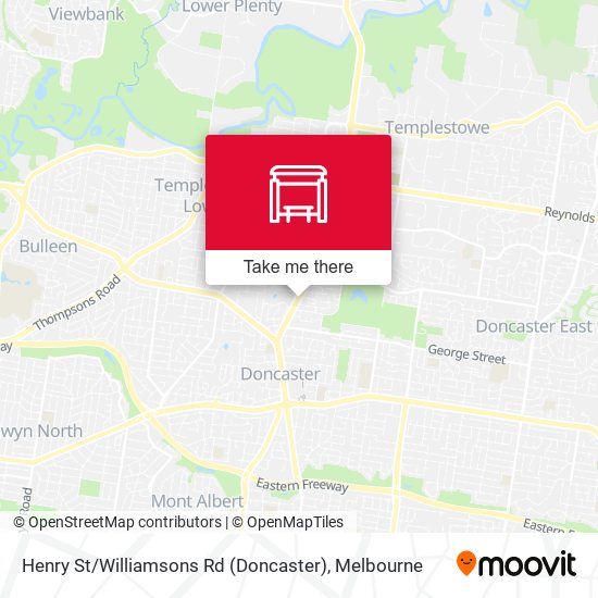 Henry St / Williamsons Rd (Doncaster) map