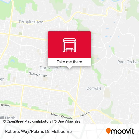 Roberts Way/Polaris Dr map