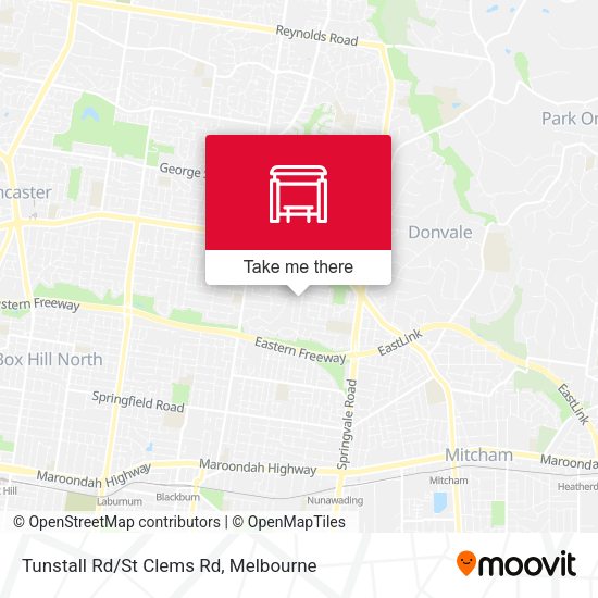 Tunstall Rd/St Clems Rd map