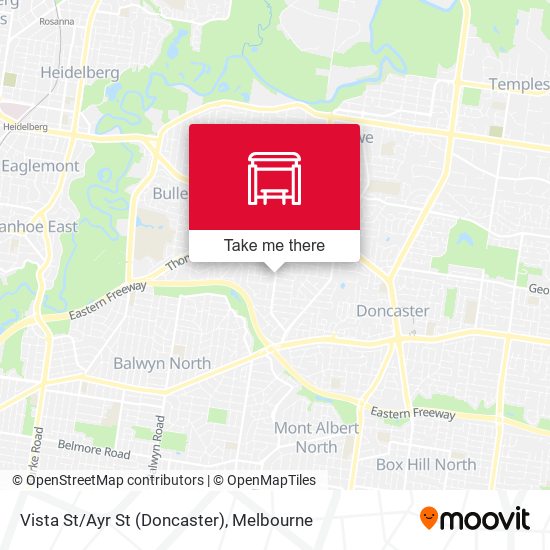 Vista St/Ayr St (Doncaster) map