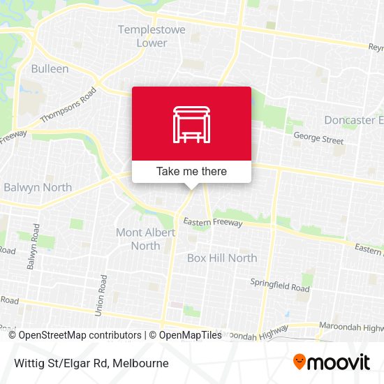 Wittig St/Elgar Rd map