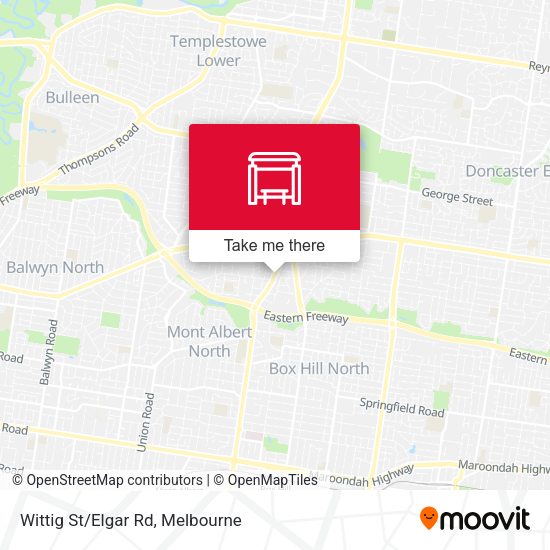 Wittig St/Elgar Rd map