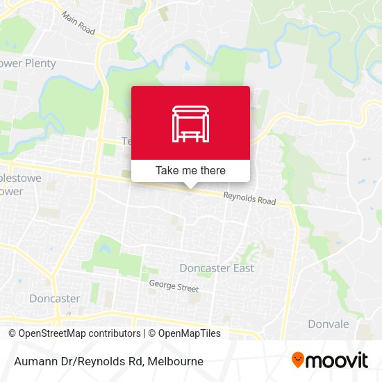 Aumann Dr/Reynolds Rd map