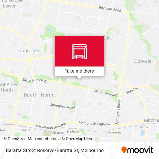 Baratta Street Reserve / Baratta St map