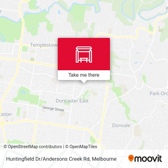 Huntingfield Dr / Andersons Creek Rd map