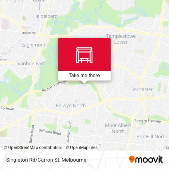 Singleton Rd/Carron St map