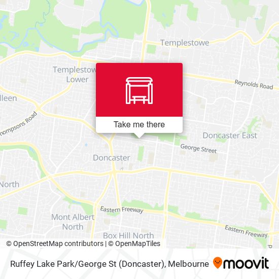 Ruffey Lake Park / George St (Doncaster) map