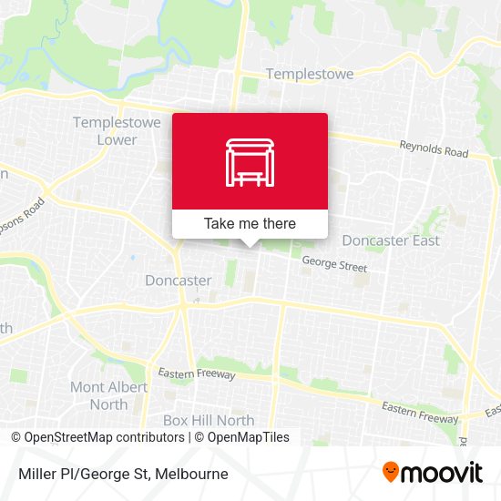 Miller Pl/George St map