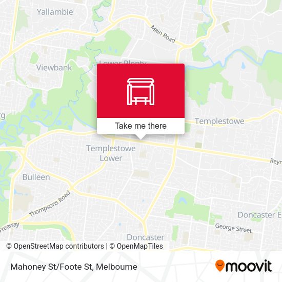 Mahoney St/Foote St map